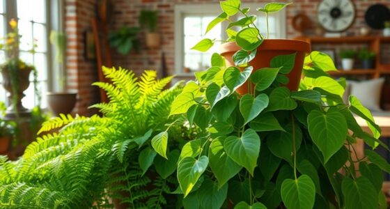 indoor plants improve air quality