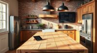 modern tech meets rustic charm