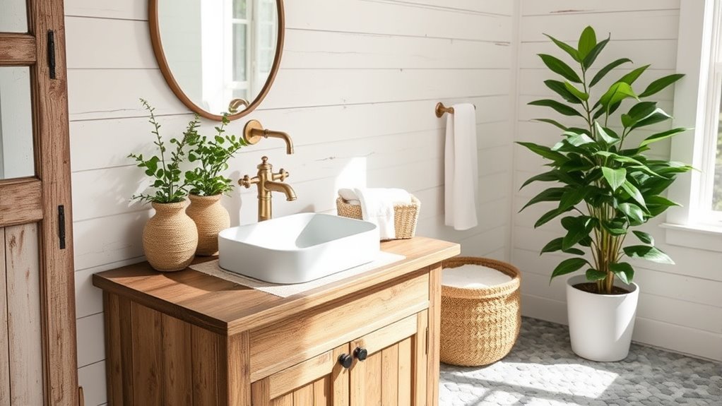 natural element spa bathroom