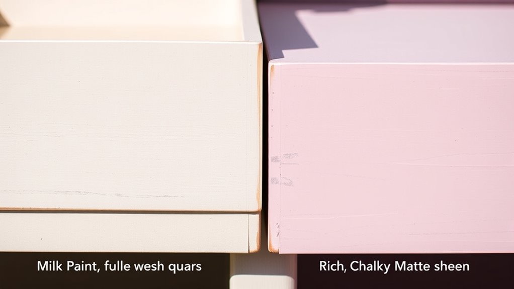 paint types and finishes