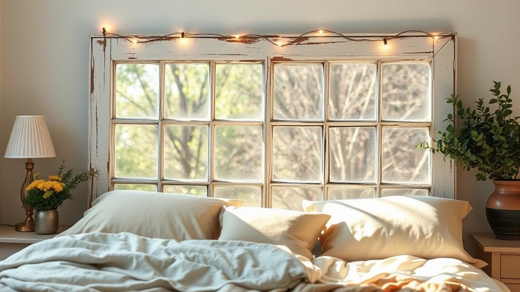 repurpose old windows creatively