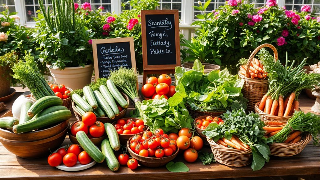 seasonal preservation and crop rotation