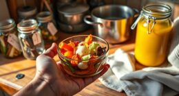 use scraps to make broth