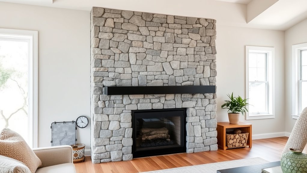 weekend diy fireplace renovation