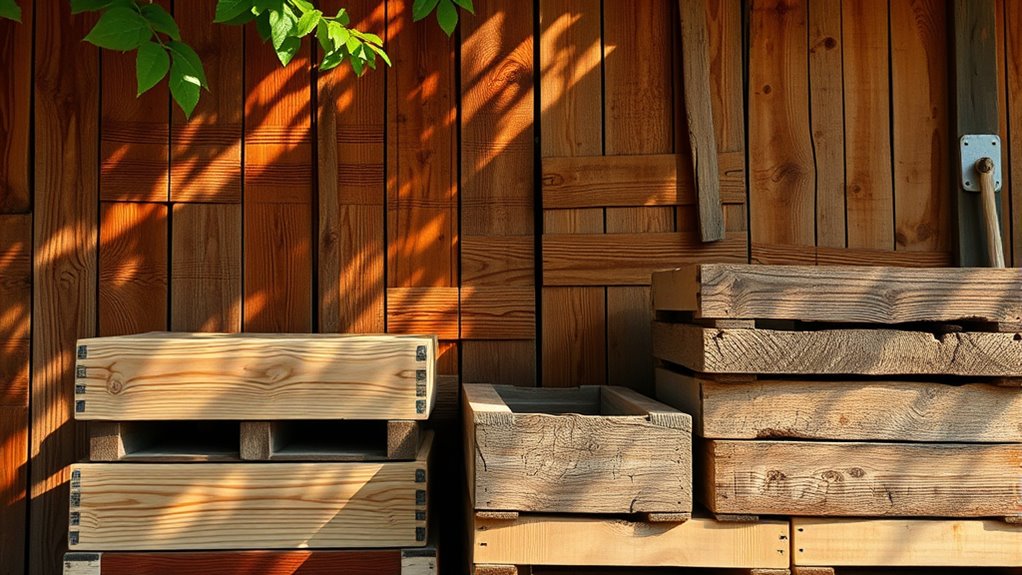 wood types for farm use