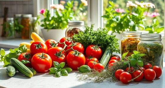 year round garden meal planning