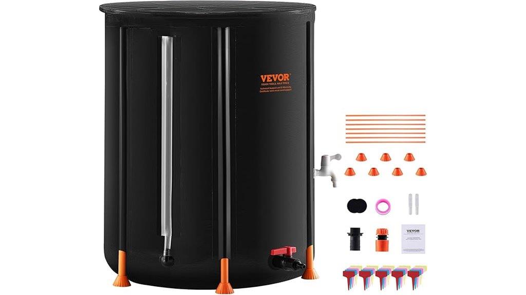 100 gallon collapsible water tank