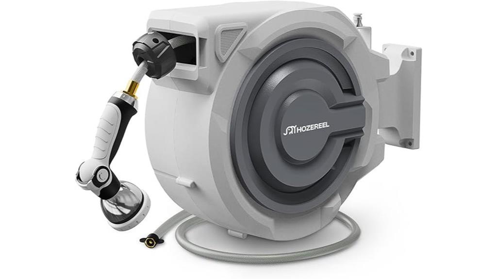 110 foot retractable garden hose