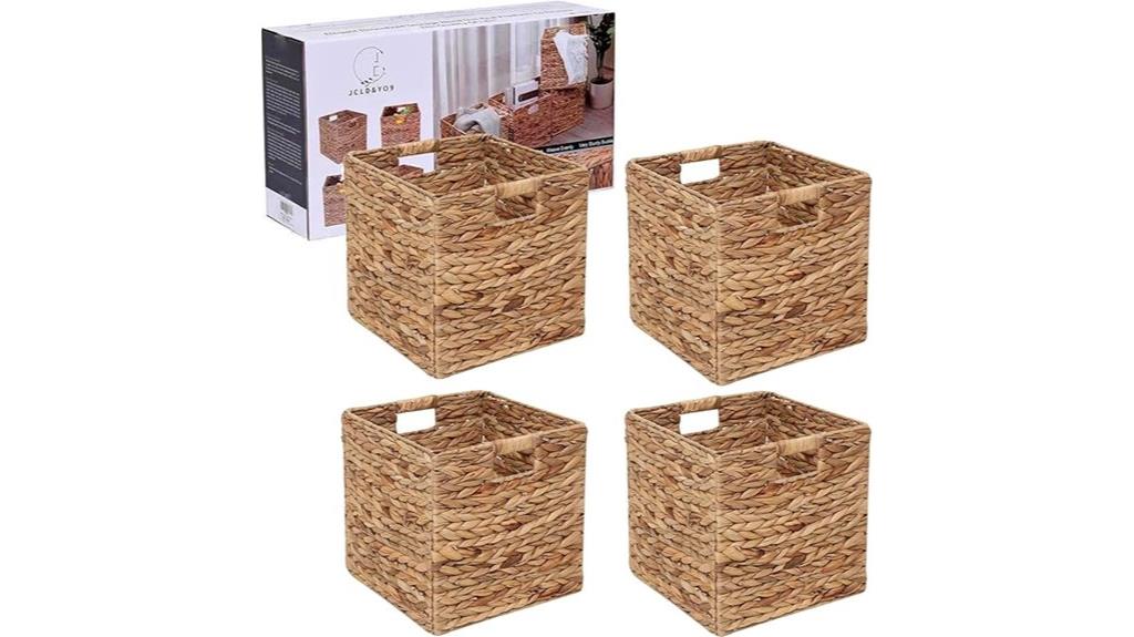 12 inch water hyacinth baskets