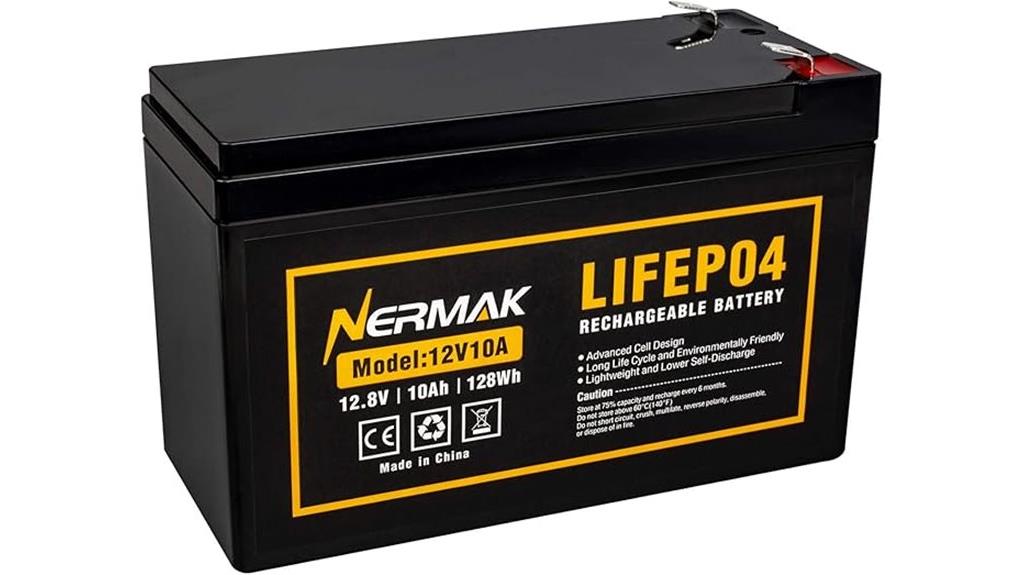 12 volt 10ah lithium battery