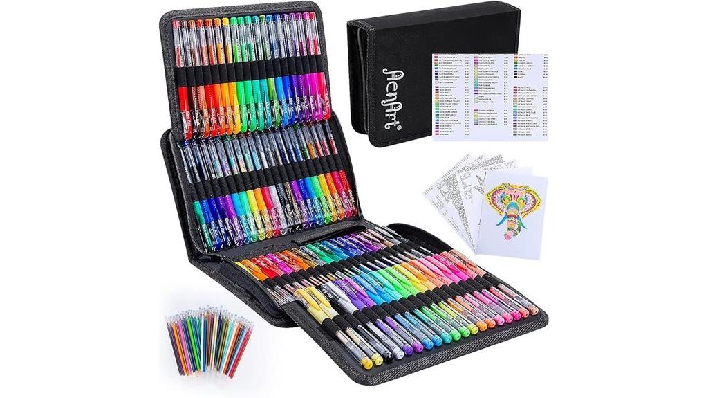 160 pack gel pens