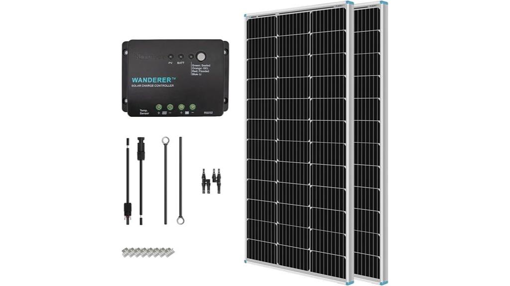 200w monocrystalline solar panel