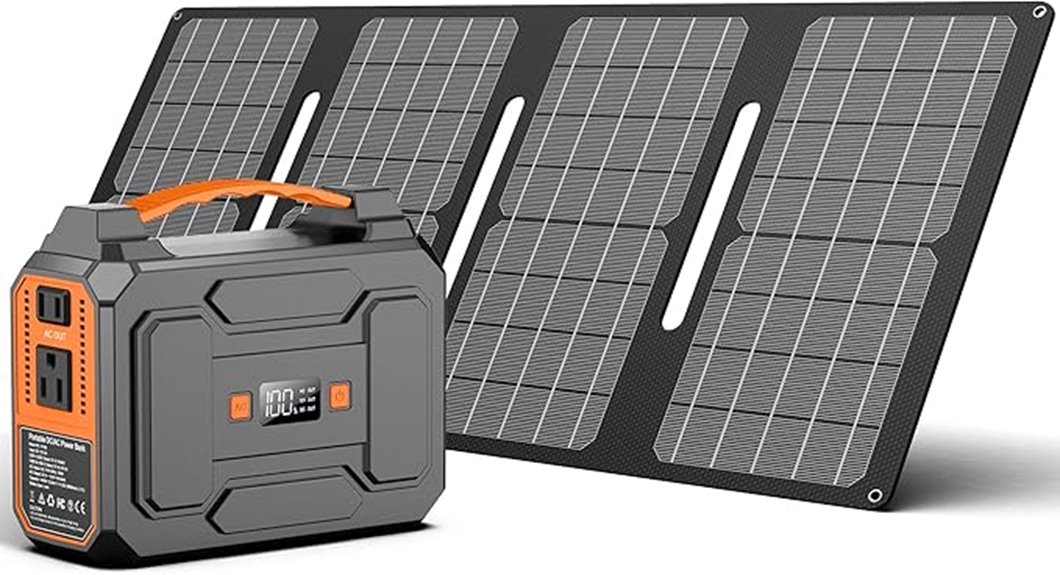 200w solar portable power