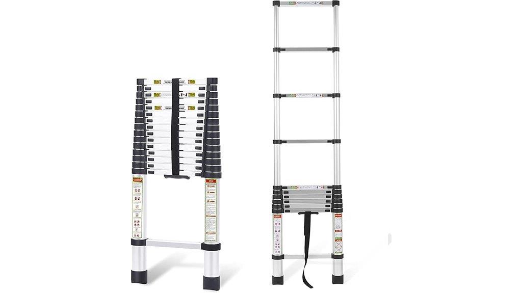 20 3ft aluminum telescoping ladder