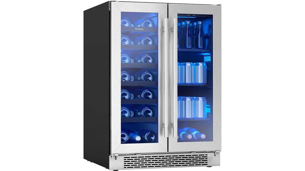 24 inch wine cooler