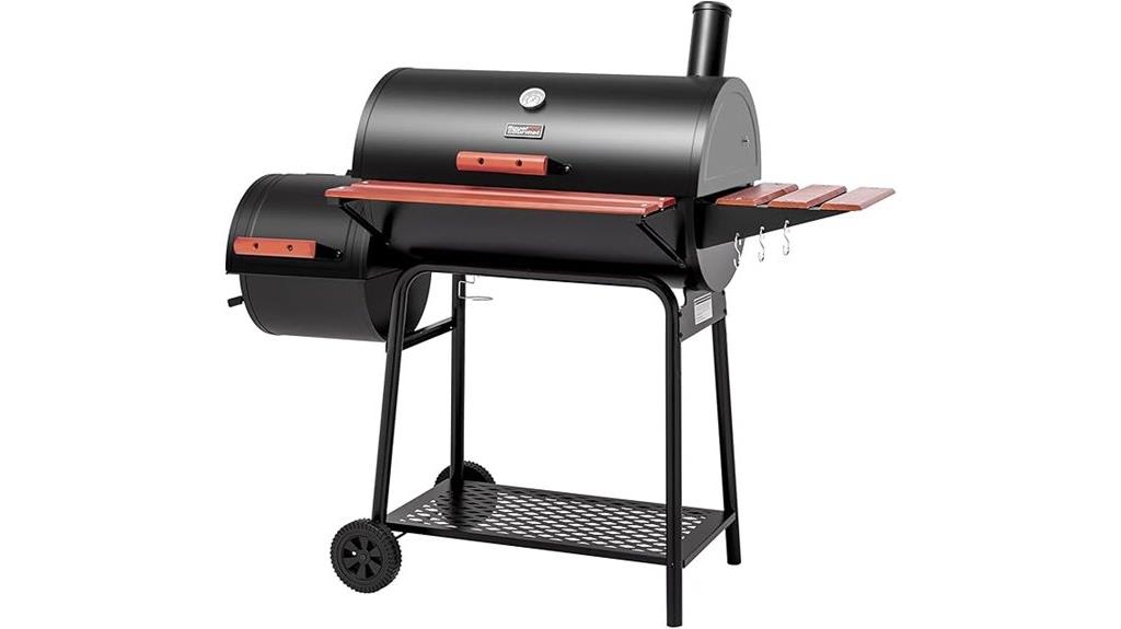 30 inch charcoal smoker grill