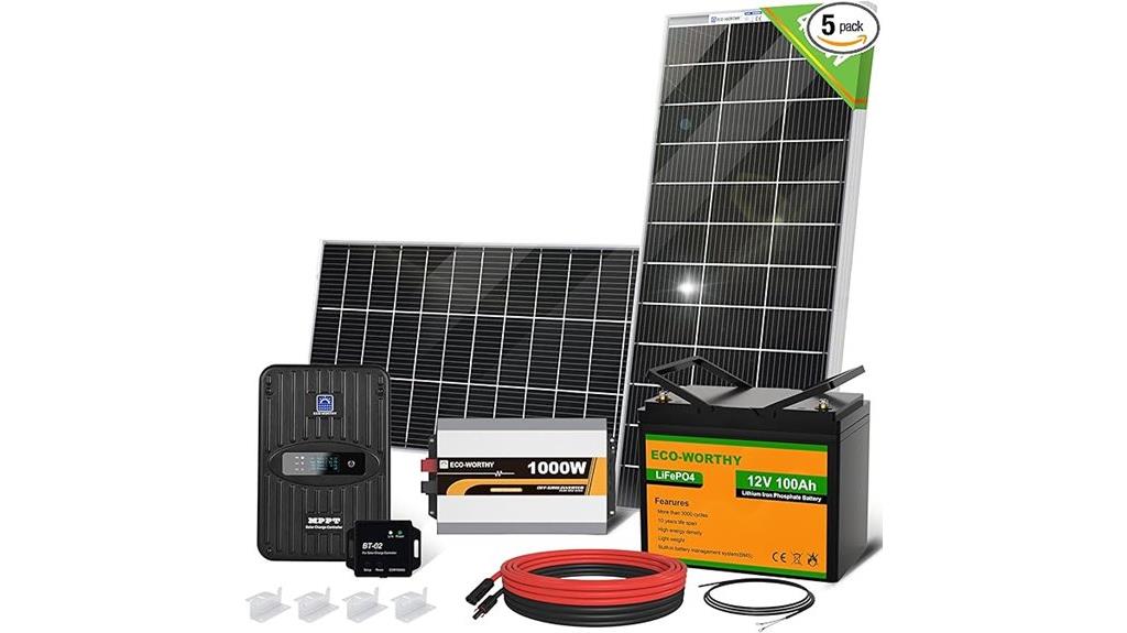 390w 12v solar kit