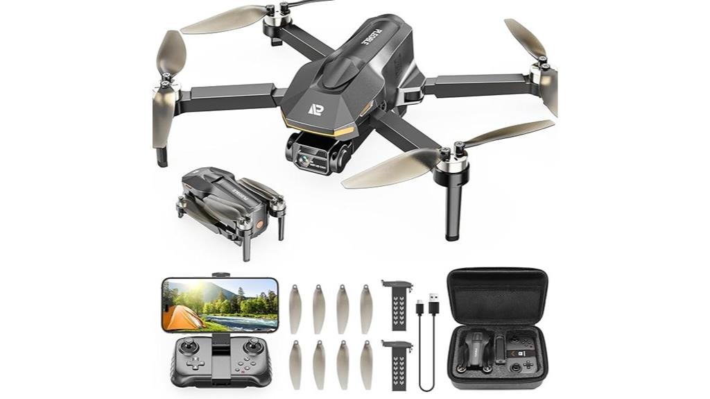 4k foldable rc drone