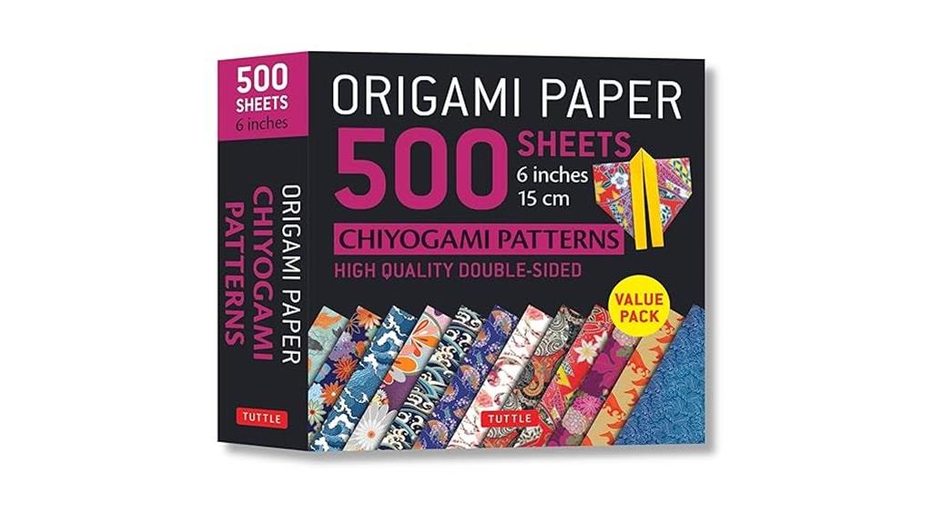 500 chiyogami origami sheets