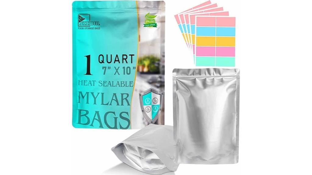 50 pack food storage bags