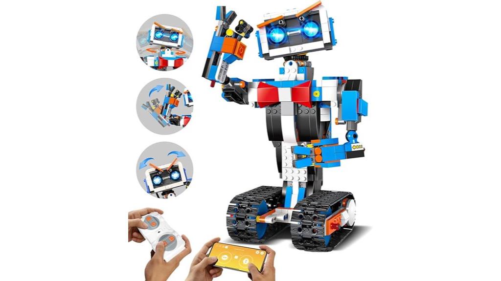 635 piece robot building kit