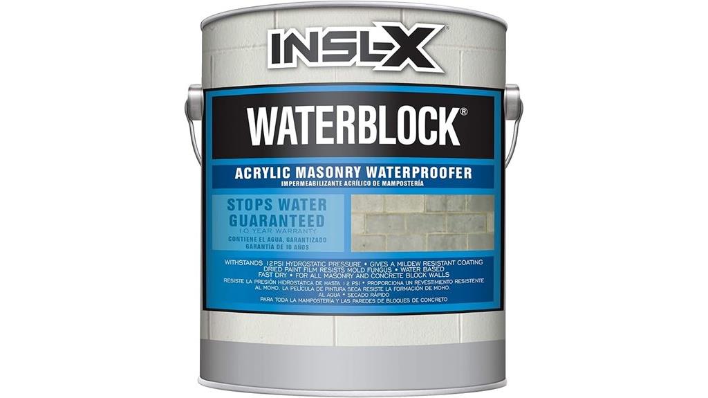 acrylic masonry waterproof paint