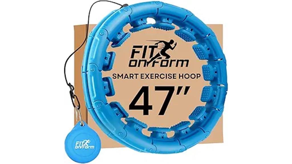 adjustable adult weighted hoop