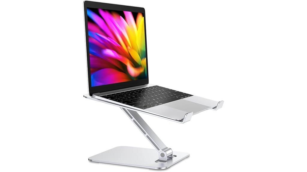 adjustable aluminum laptop stand