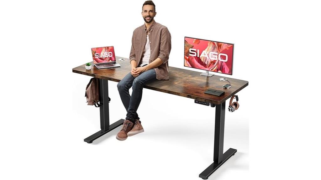 adjustable electric desk