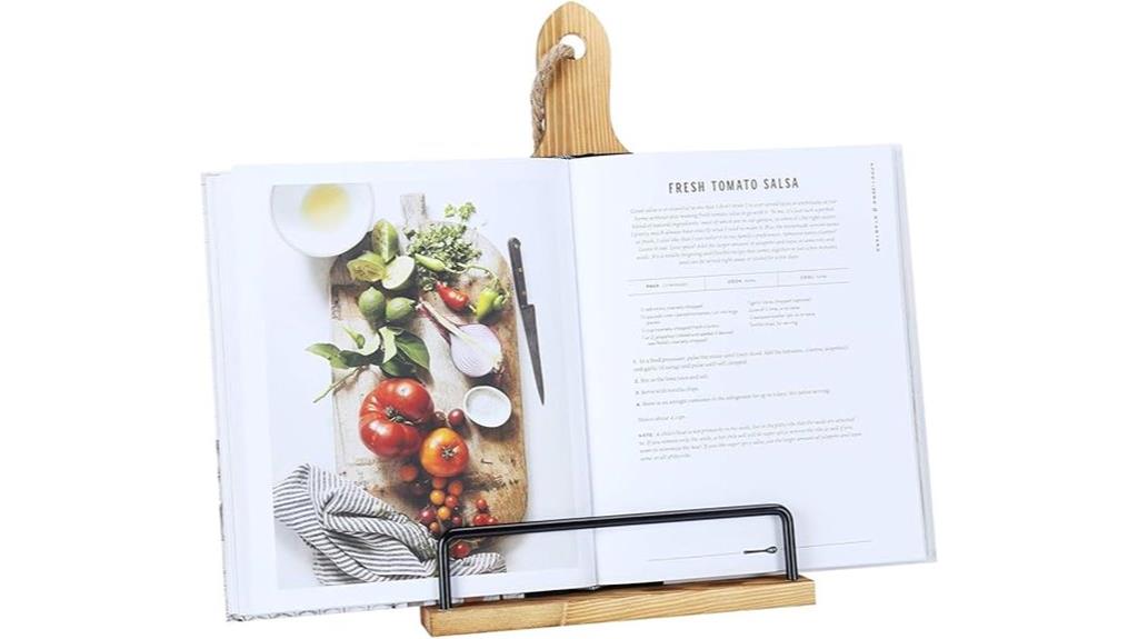 adjustable ipad cookbook stand