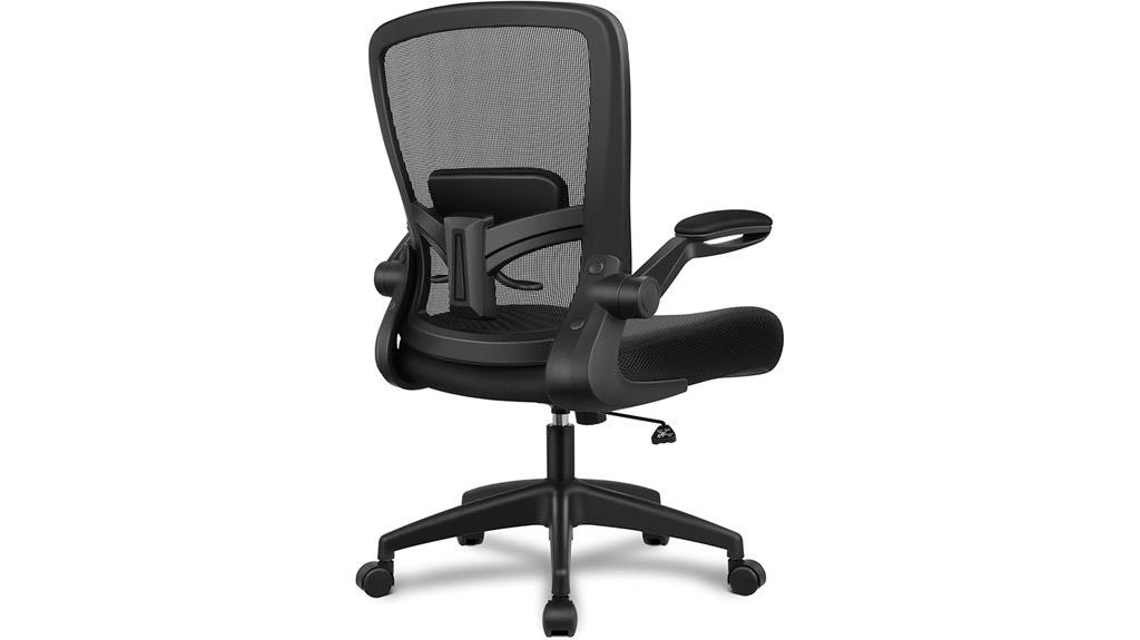 adjustable lumbar support chair