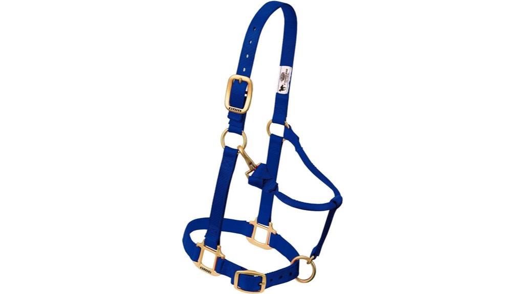 adjustable nylon horse halter