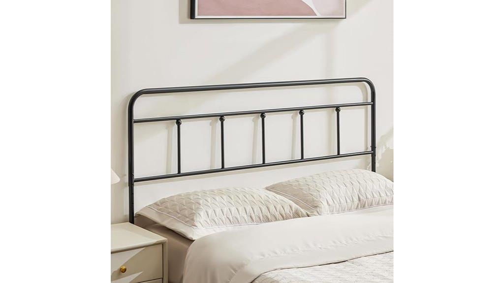 adjustable queen metal headboard