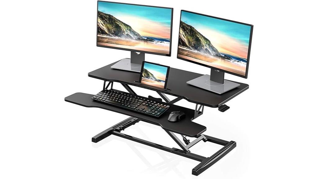 adjustable standing desk