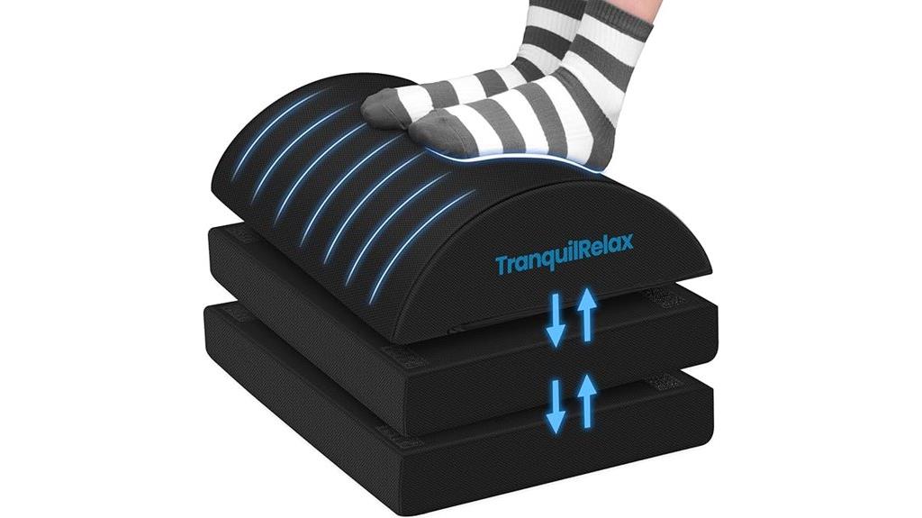 adjustable washable foot rest