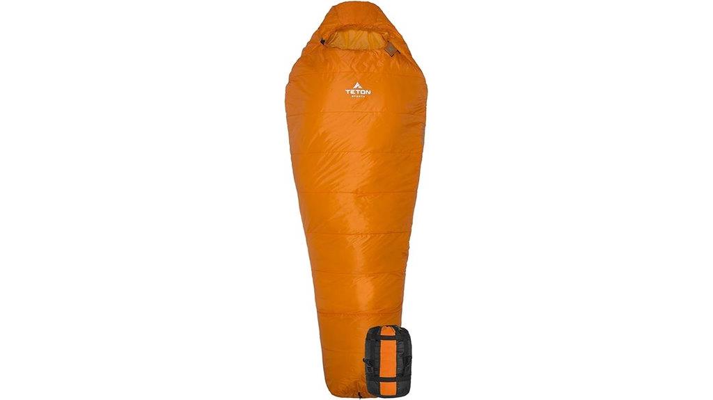 adult sleeping bag teton sports
