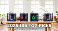 affordable reliable 3d printers