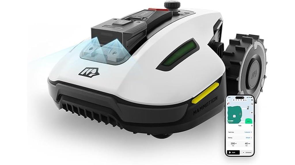 ai powered robotic lawn mower