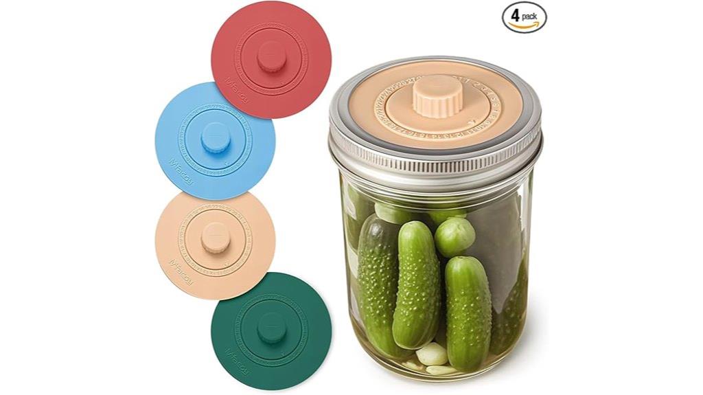 airlock fermentation jar lids