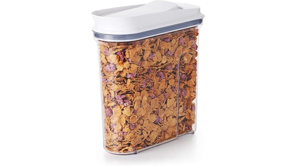 airtight cereal storage container