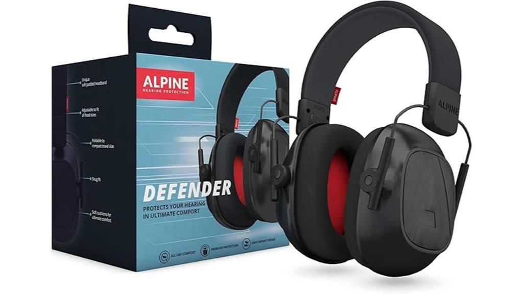 alpine defender noise reduction