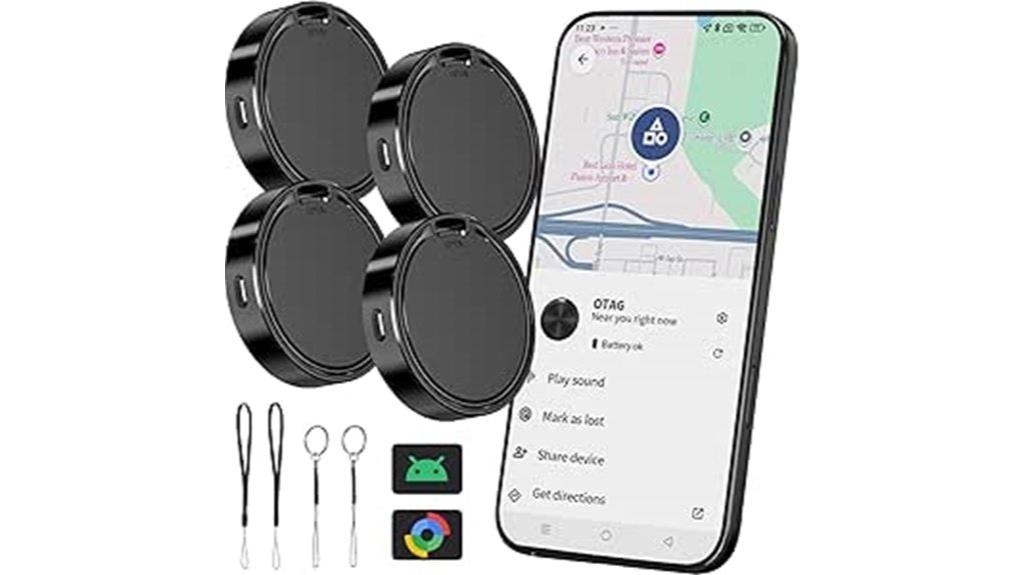 android compatible luggage tags