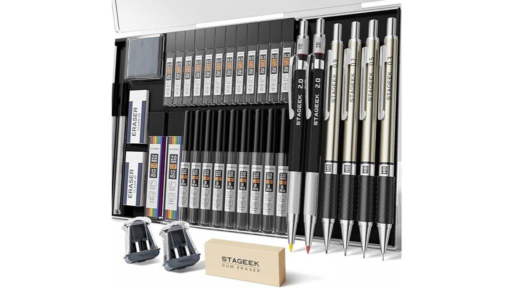 artistic sketching pencil set