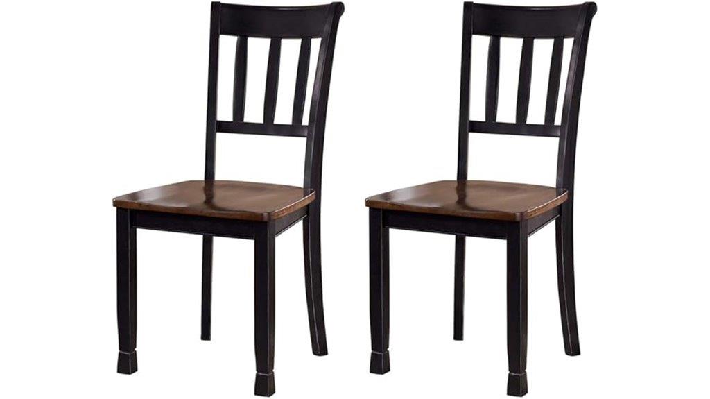 ashley owingsville dining chairs
