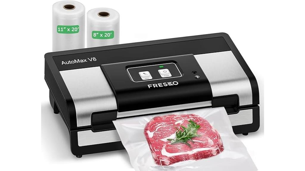 automatic vacuum sealer with cutter