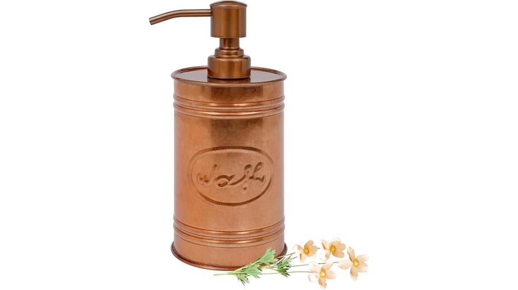 autumn alley copper dispenser