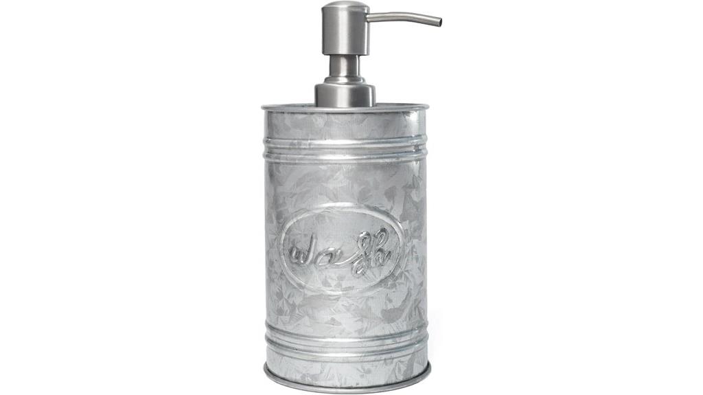 autumn alley farmhouse dispenser