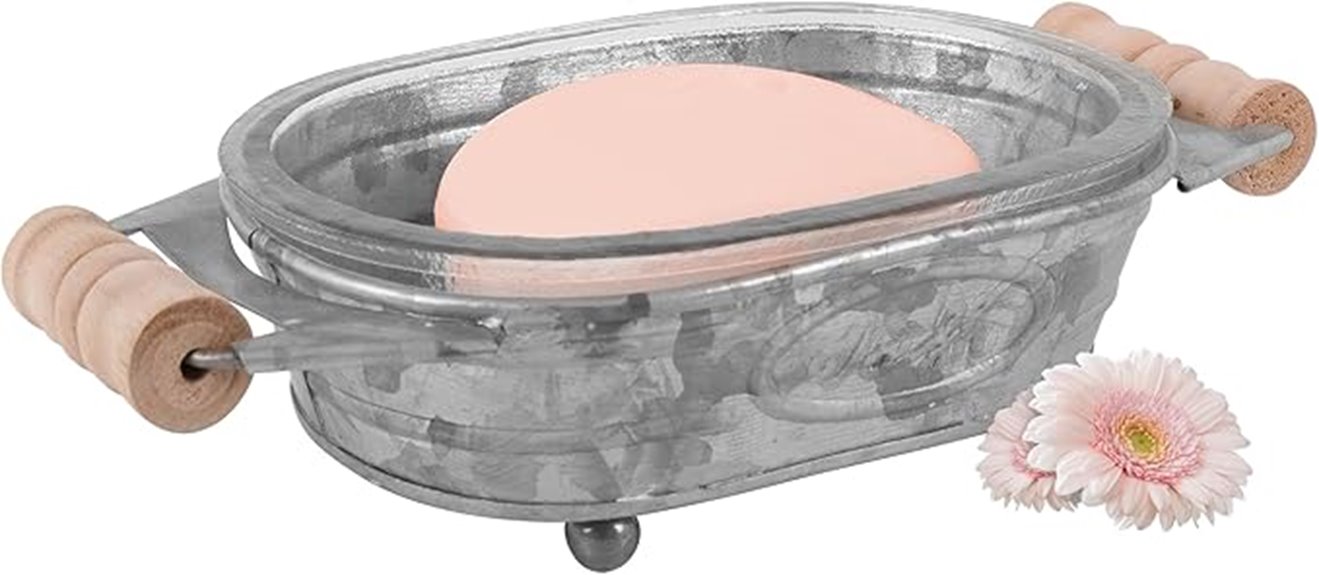autumn alley farmhouse soap dish