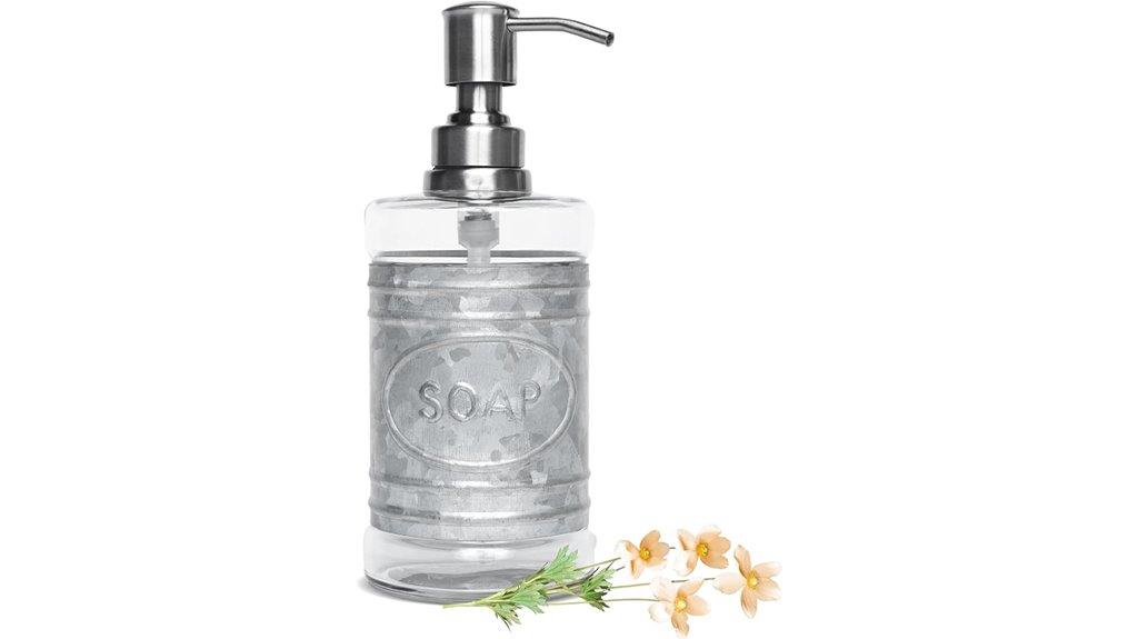 autumn alley soap dispenser