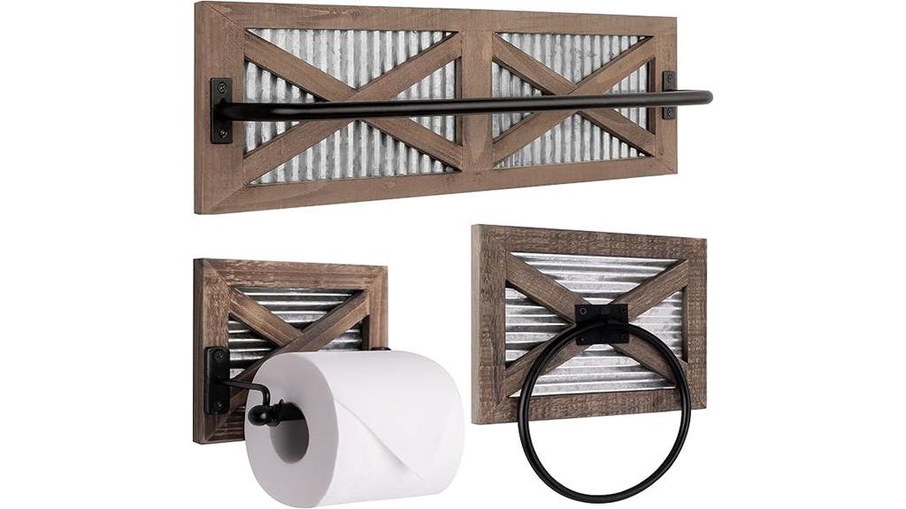 autumn farmhouse bathroom accessories